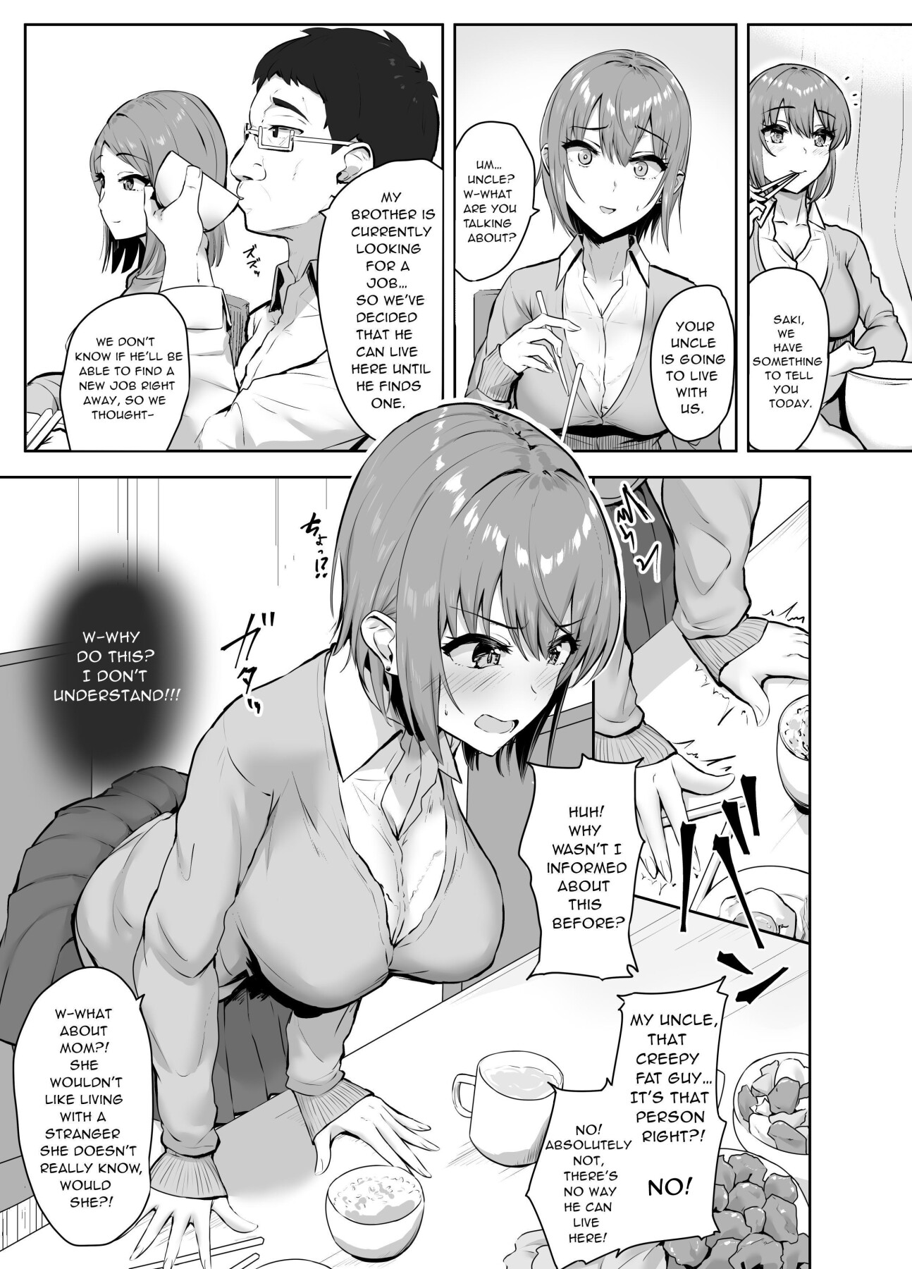 Hentai Manga Comic-Devouring My Niece's Hole-Read-3